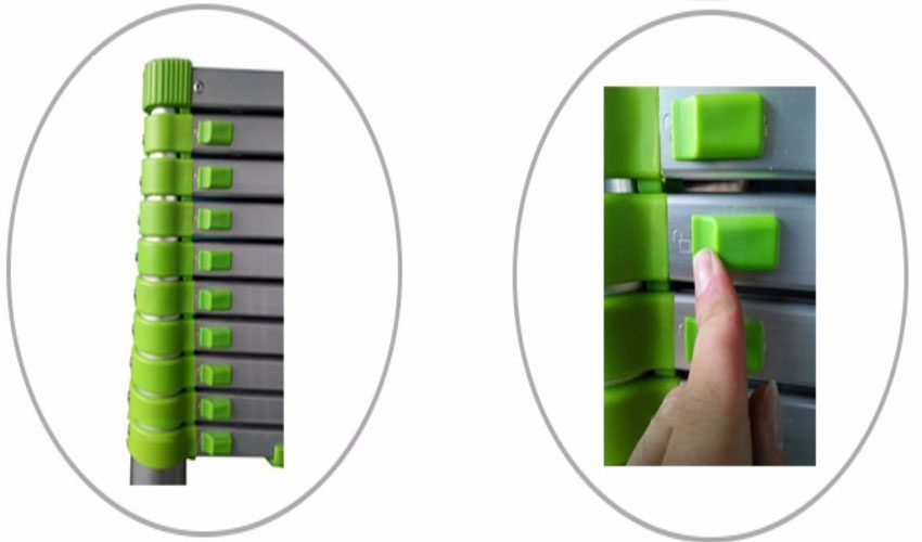 Thang nhôm rút gọn Sumika SK 320 - Hàng chính hãng