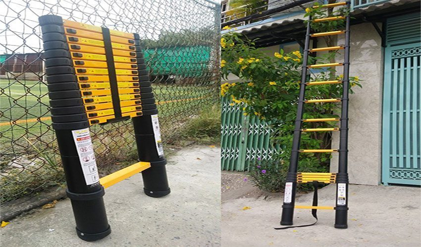 Thang nhôm rút gọn Sumika SKS410 - Hàng chính hãng