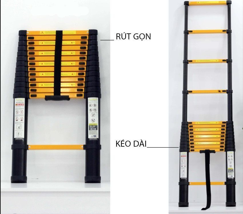 Thang nhôm rút gọn Sumika SKS510 - Hàng chính hãng