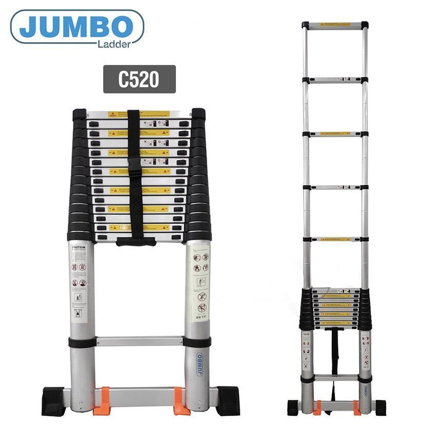 Thang nhôm rút gọn cao cấp Jumbo C520