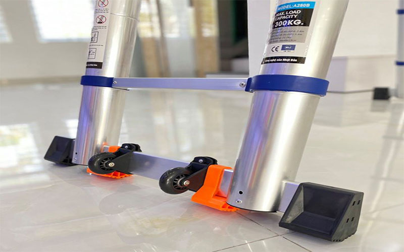 Thang nhôm rút gọn chữ A Jumbo A190B - Hàng chính hãng