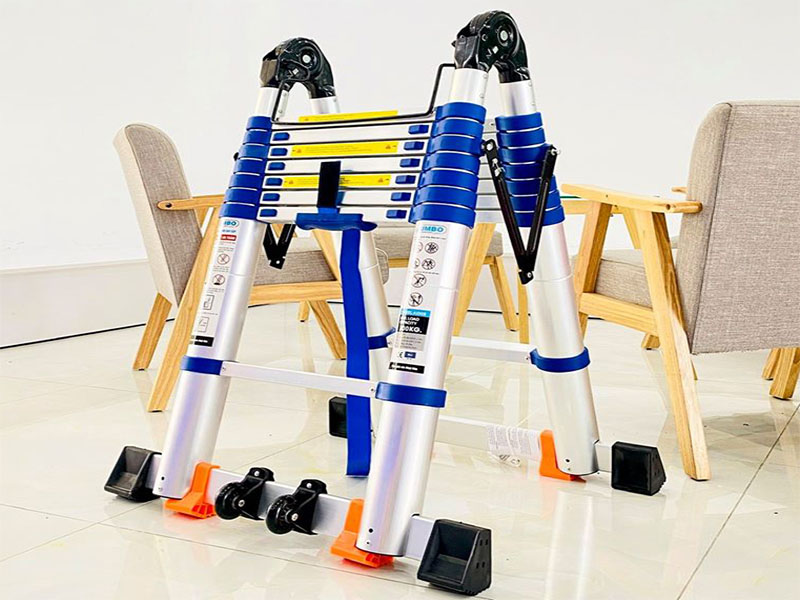 Thang nhôm rút gọn chữ A Jumbo A190B - Hàng chính hãng