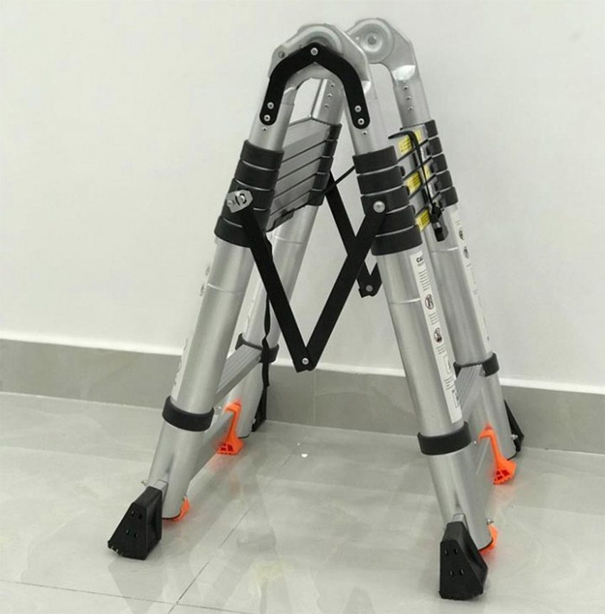 Thang nhôm rút gọn chữ A cao cấp Jumbo A190