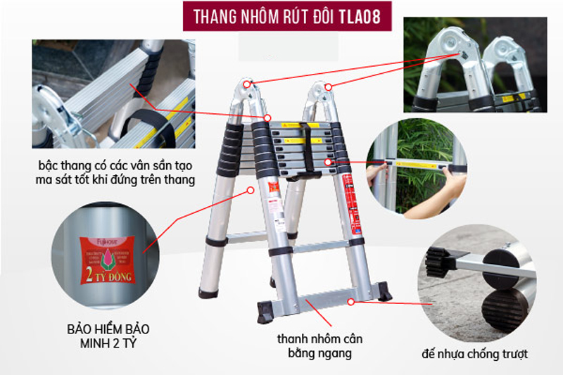 Thiết kế chắc chắn, đảm bảo an toàn cho người dùng