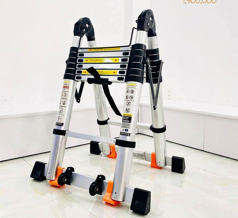 Thang nhôm rút đôi đai nhựa Sumika SK-440D NEW - Hàng chính hãng