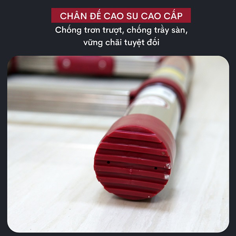 Thang inox rút gọn đơn FujiHome TLI380IR - Hàng chính hãng