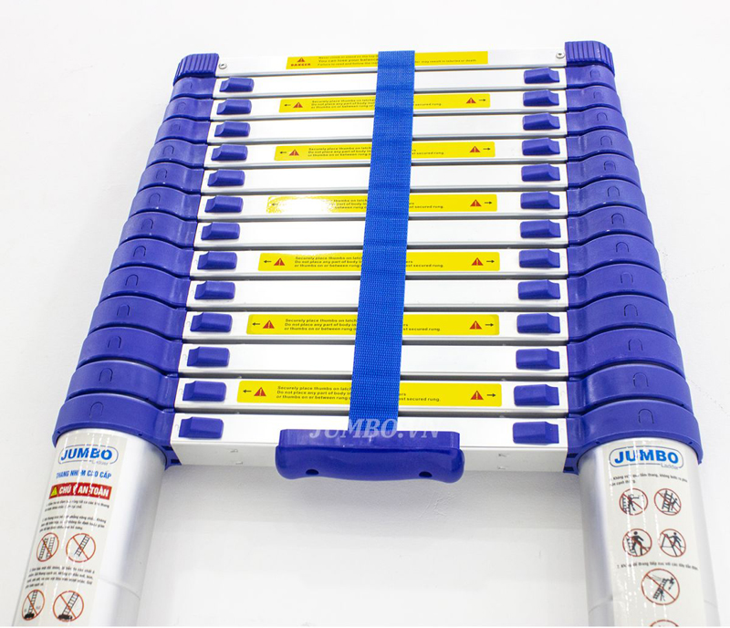 Thang nhôm rút gọn Jumbo C440 Blue - Hàng chính hãng