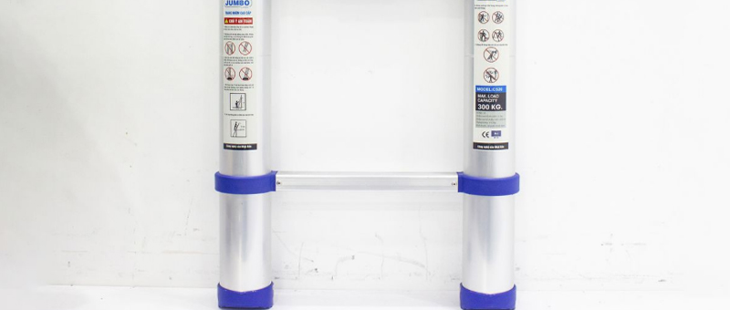 Thang nhôm rút gọn Jumbo C520 Blue - Hàng chính hãng