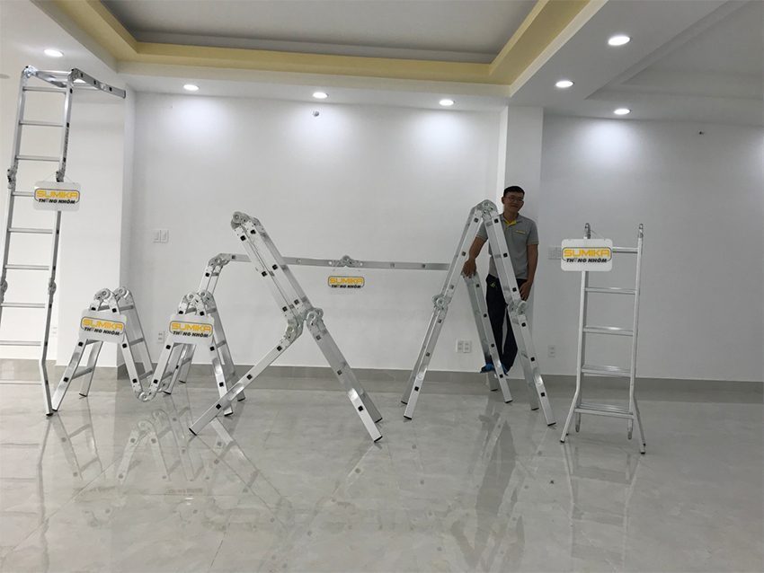 Chức năng của thang nhôm xếp bốn đoạn Sumika SK 604