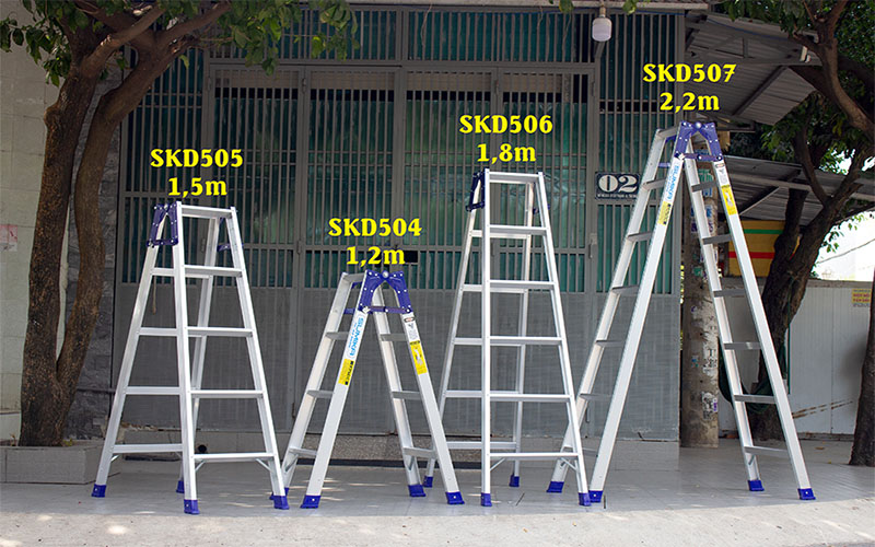 Thang nhôm xếp gọn Sumika SKD505 - Hàng chính hãng
