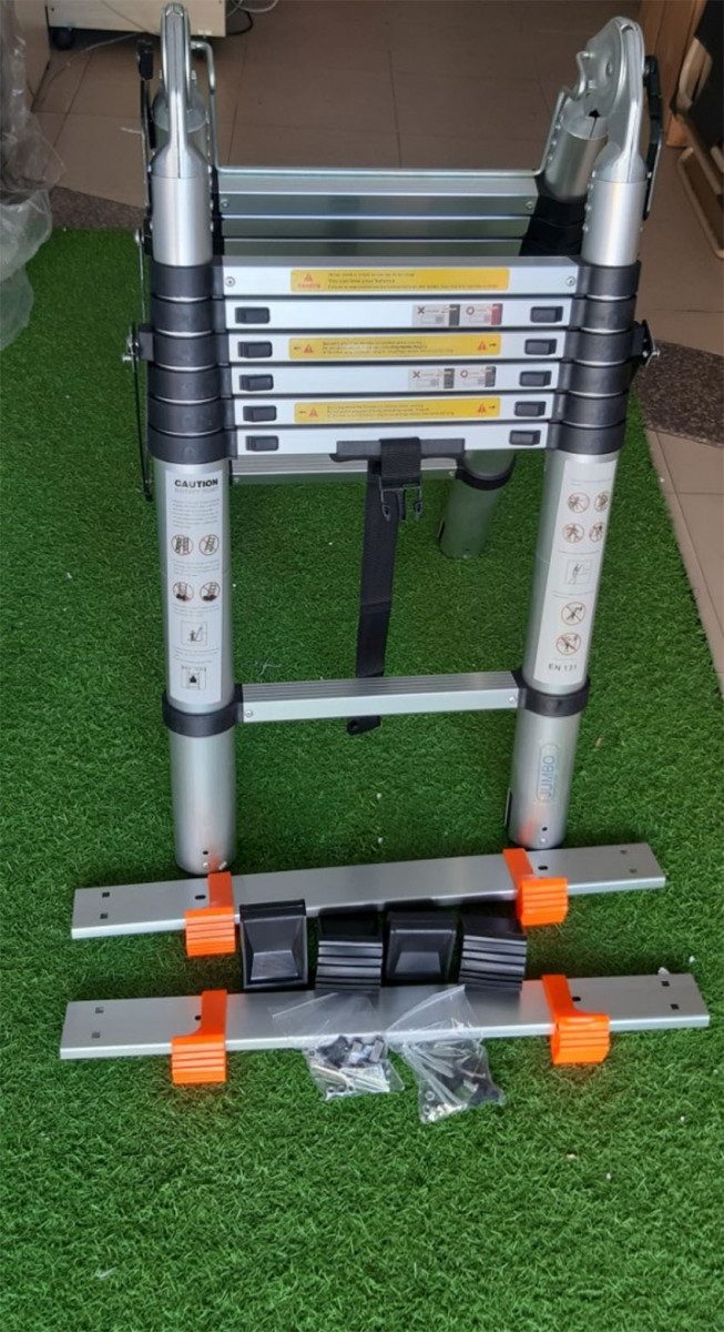 Thang rút nhôm chữ A Jumbo A220 - Hàng chính hãng