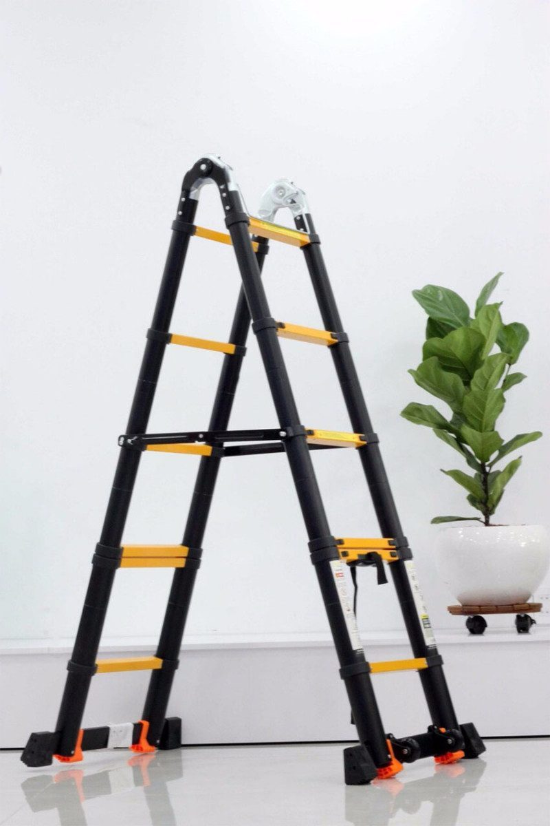 Thang rút nhôm chữ A Sumika SKS380D - Hàng chính hãng