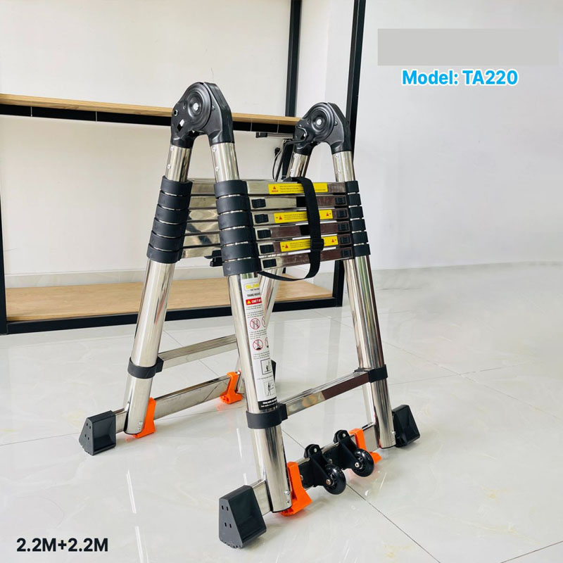 Tháng được làm từ inox cao cấp day 1mm nên đảm bảo chắc chắn, hạn chế han gỉ