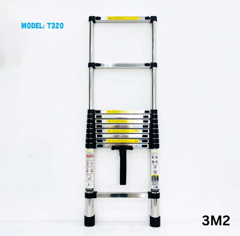 Thang inox rút gọn Sumika T320 - Hàng chính hãng