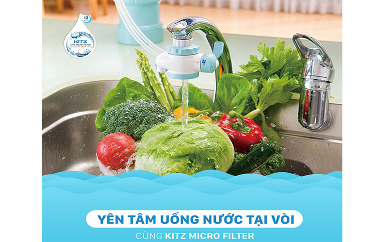 Thiết bị lọc nước tại vòi Kitz PuriFree PF-G4 - Hàng chính hãng