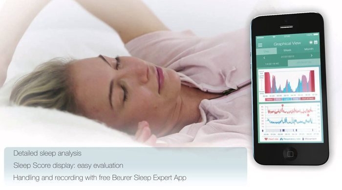 Thiết bị cảm biến theo dõi giấc ngủ Beurer SE80 - Hàng chính hãng