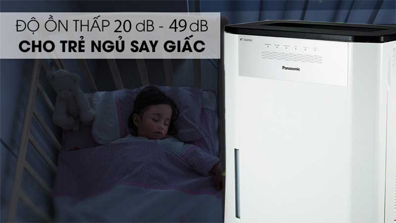 Độ ồn của Thiết bị diệt khuẩn và khử mùi không khí Panasonic F-JPU70A 