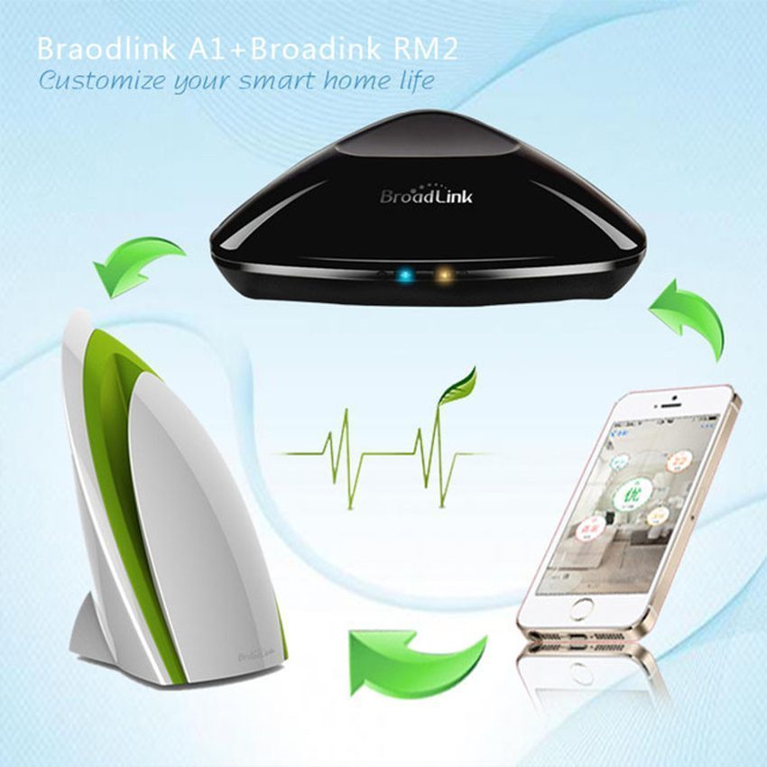 Thiết bị kiểm soát môi trường sống Broadlink A1 - Hàng chính hãng
