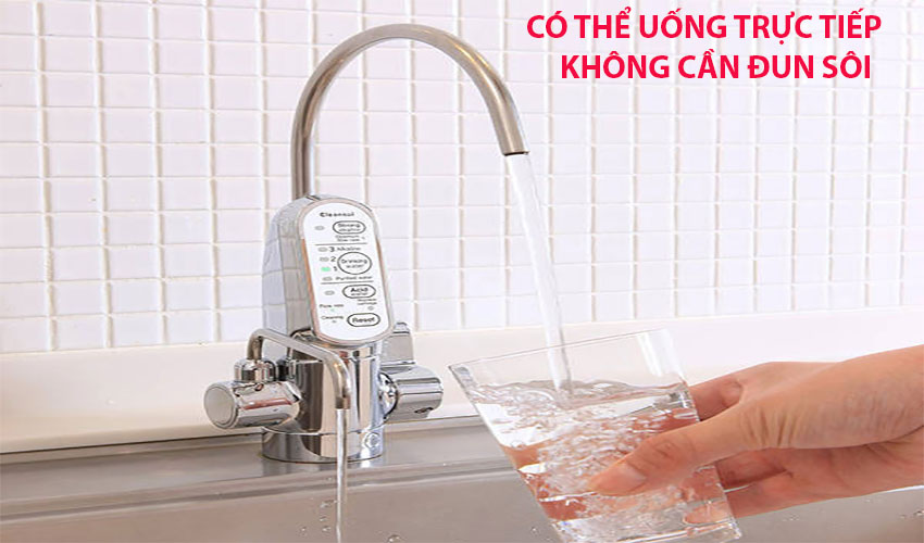 Thiết bị lọc nước tạo Ion kiềm Cleansui EU301 - Hàng chính hãng