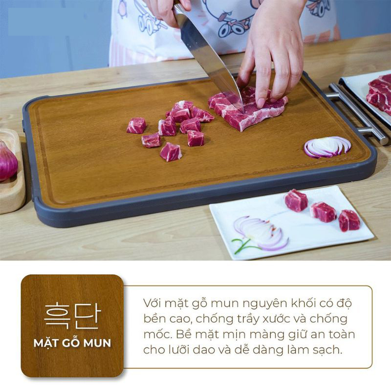 Thớt gỗ hai mặt Gume TGI-01 - Hàng chính hãng