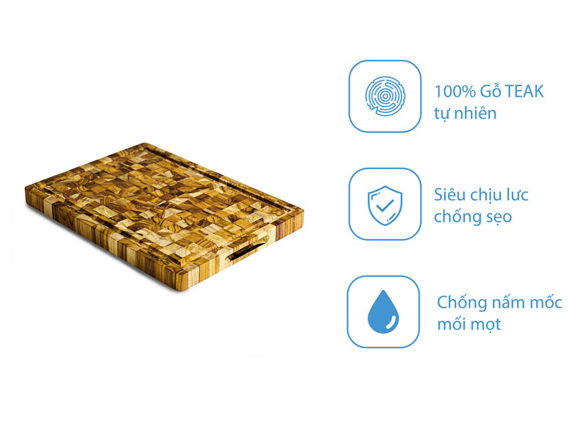 Thớt gỗ Tapuho TCB2535 - Hàng chính hãng