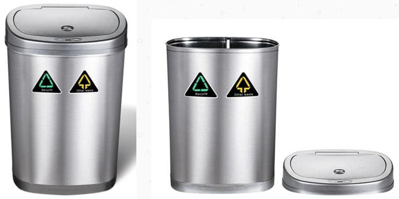 Thùng rác cảm ứng Smartech ST-30-22R - Hàng chính hãng