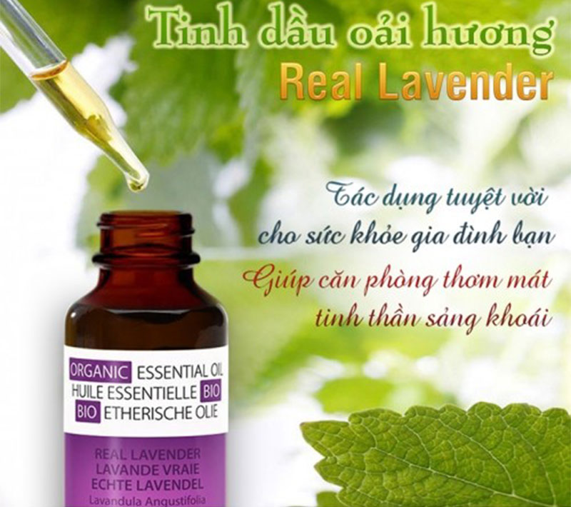 Tinh dầu hoa oải hương Lanaform Real Lavender LA240005 - Hàng chính hãng