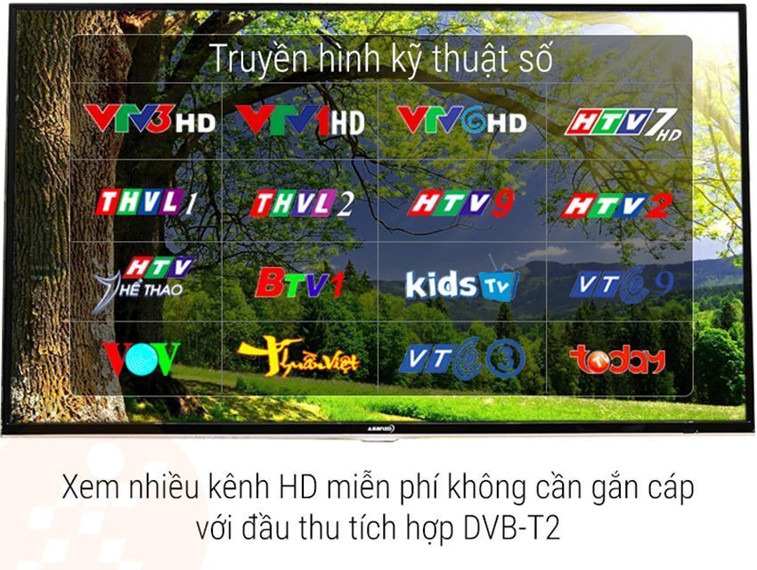 Tivi LED 40inch Full HD Asanzo 40T550 - Hàng chính hãng
