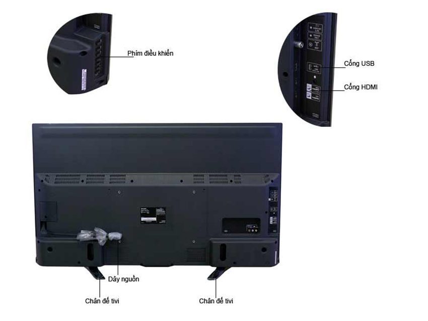 Chi tiết của tivi Sharp LC-45LE280X