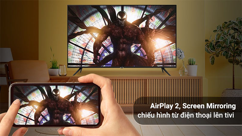 Smart Tivi Samsung 4K 43 inch UA43AU7002 - Hàng chính hãng