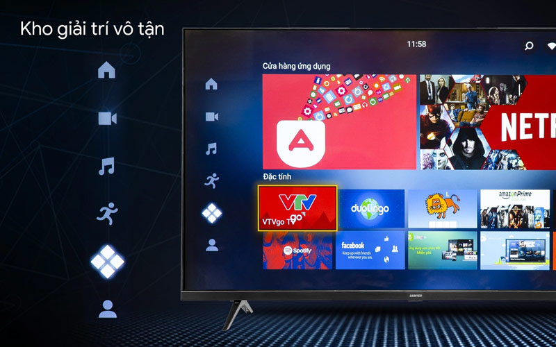 Smart Tivi Asanzo 32 inch 32E8 - Hàng chính hãng