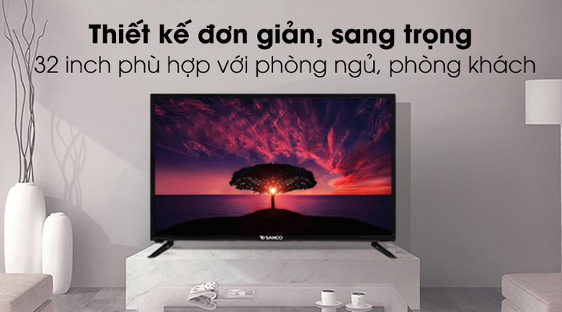 Tivi Led Asanzo 32 inch 32T56 - Hàng chính hãng