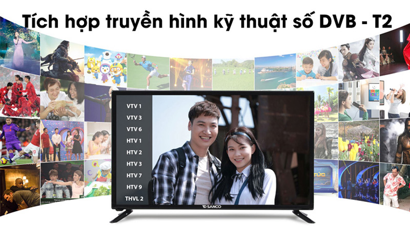 Tivi Led Asanzo 32 inch 32T56 - Hàng chính hãng