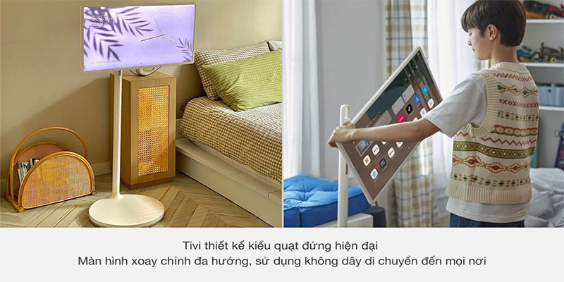 Tivi cảm ứng LG StanbyME 2K 27ART10AKPL - Hàng chính hãng