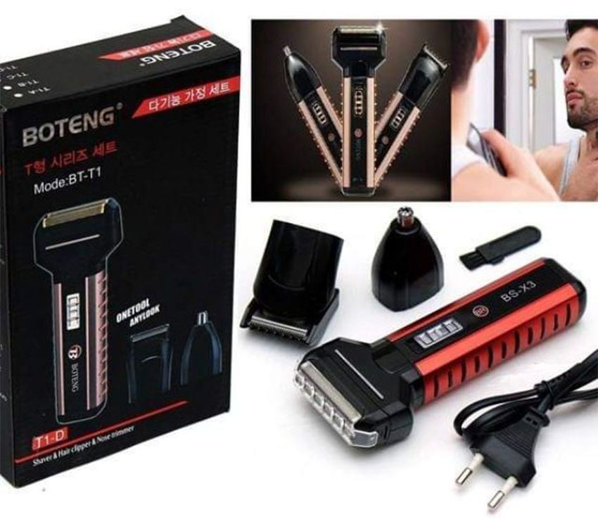 Tông đơ cắt tóc 3 in 1 Boteng BT-T1 - Hàng chính hãng