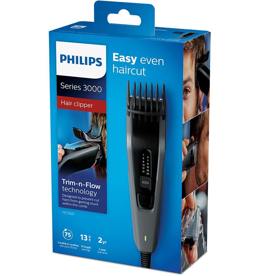 Tông đơ cắt tóc Philips HC3520 - Hàng chính hãng