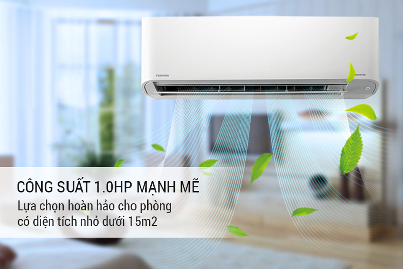 Công suất 1.5HP, phù hợp diện tích 15-20m2