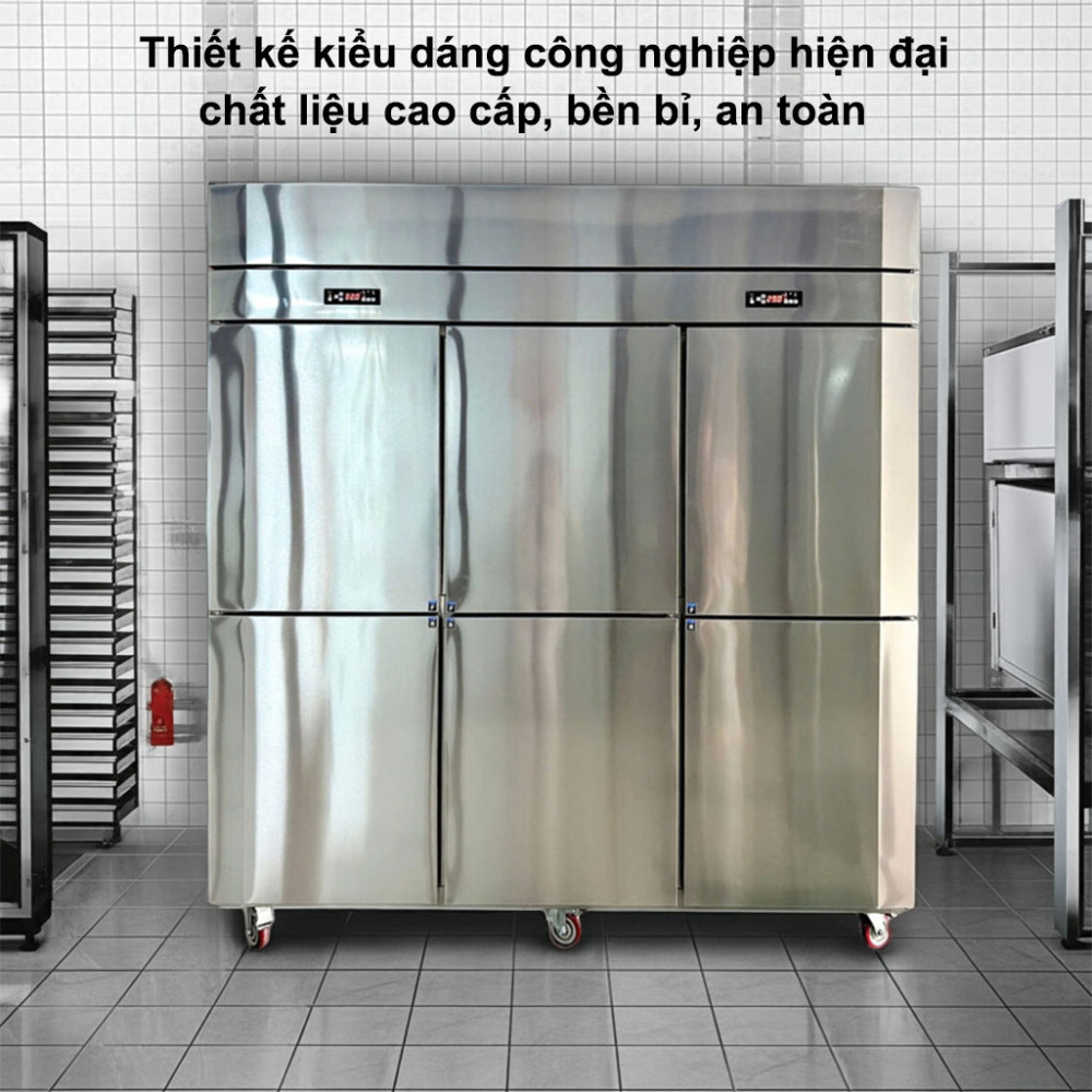 Tủ 2 chế độ đông mát 6 cánh quạt lạnh Lightcool LS-1200F 1253L - Hàng chính hãng