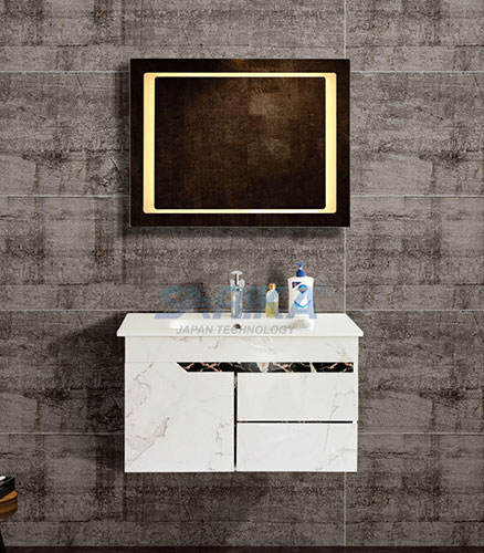 Bộ tủ Lavabo Sarika SR-02 với thiết kế hiện đại, tinh tế