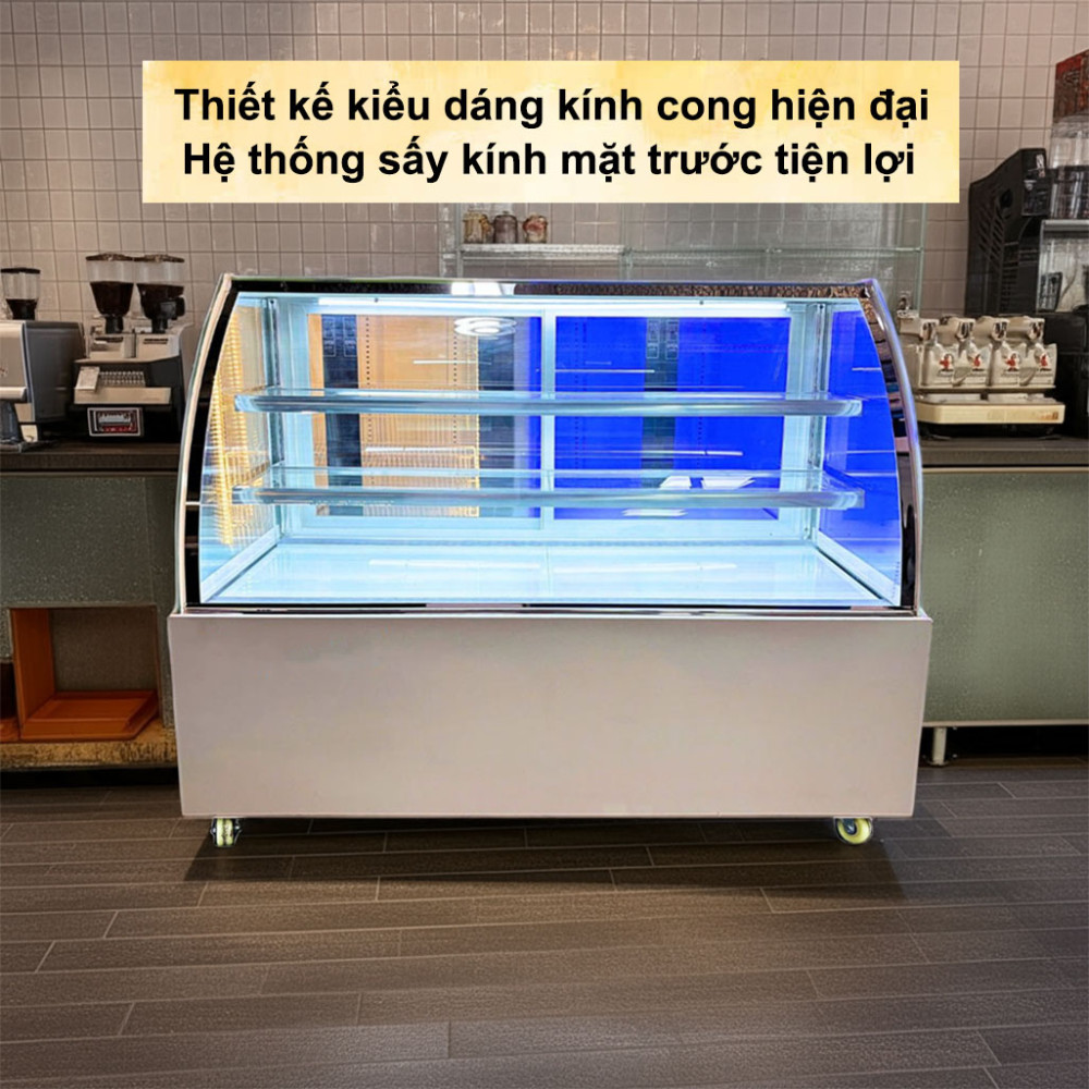 Tủ bánh kem kính cong 3 tầng Lightcool DG-1500Z 540L - Hàng chính hãng