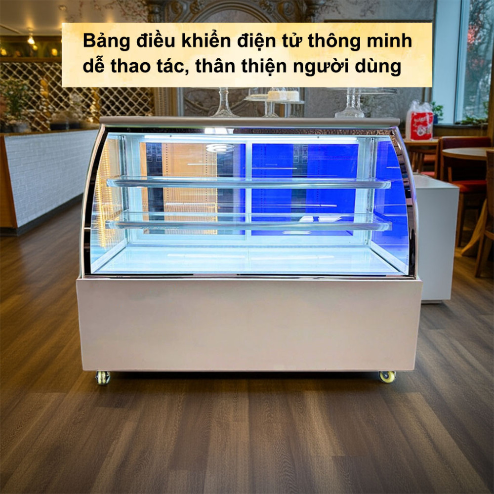 Tủ bánh kem kính cong 3 tầng Lightcool DG-1500Z 540L - Hàng chính hãng
