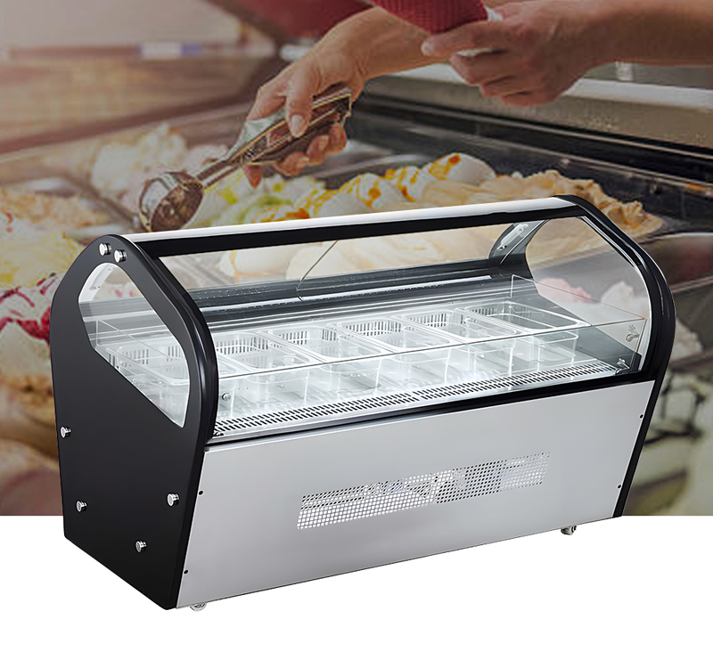 Tủ bảo quản và trưng bày kem Rotor RTD-122L - Hàng chính hãng