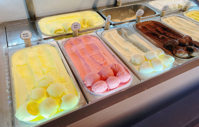 Tủ bảo quản và trưng bày kem Rotor RTD-122L - Hàng chính hãng