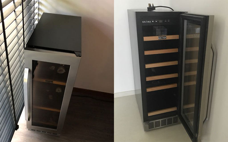 Tủ bảo quản rượu Kadeka KA-24WR - Hàng chính hãng