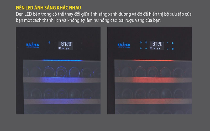 Tủ bảo quản rượu Kadeka KS194TL/TR - Hàng chính hãng