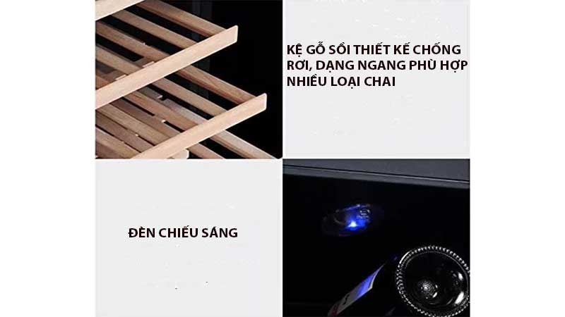 Tủ bảo quản rượu vang VINOCAVE 28 - Hàng chính hãng