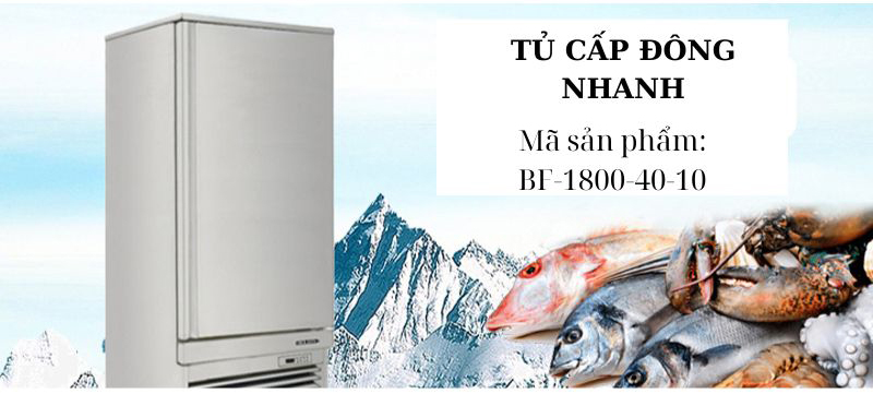 Tủ cấp đông nhanh Berjaya SF-1800-40-10 - Hàng chính hãng
