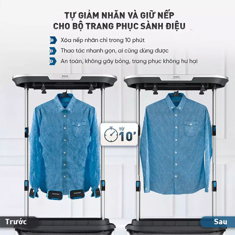 Tủ chăm sóc quần áo đa năng Tefal YT405E1  - Hàng chính hãng