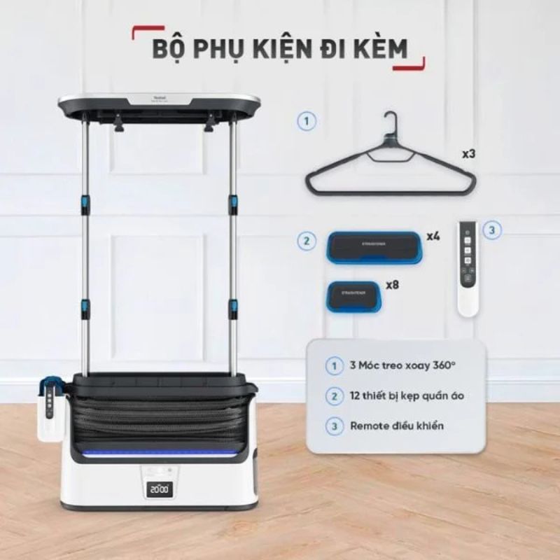 Tủ chăm sóc quần áo đa năng Tefal YT405E1  - Hàng chính hãng