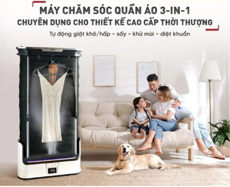 Tủ chăm sóc quần áo đa năng Tefal YT405E1  - Hàng chính hãng